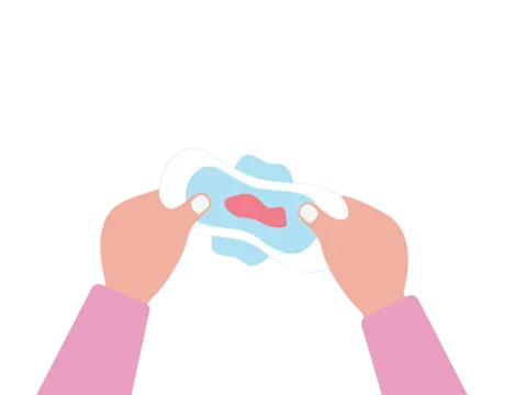 pad in hands background removed