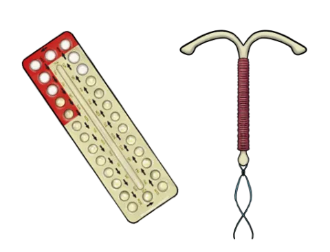 Pills and IUD
