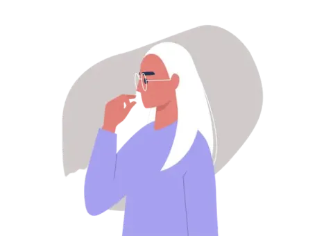 young female taking pain medication 